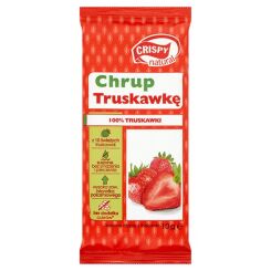 Crispy Natural Truskawka 10g Suszone chipsy
