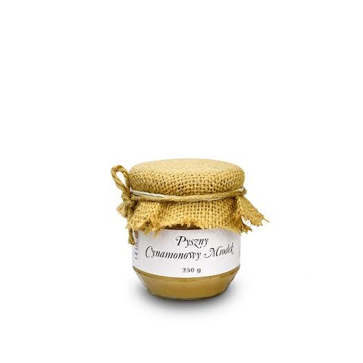 Miód pszczeli pyszny cynamonowy miodek - 250g