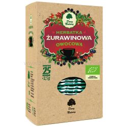 Herbatka Żurawinowa EKO 25x2,5g - Dary Natury